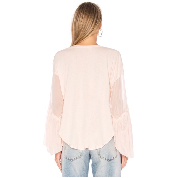 Free People Medium Pink Still Got It Mesh Top - Picture 3 of 8